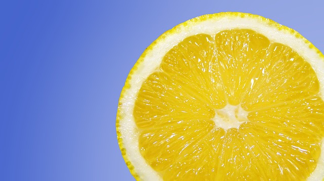 řez citronu